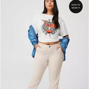 High Rise Utility Relaxed Twill Jogger